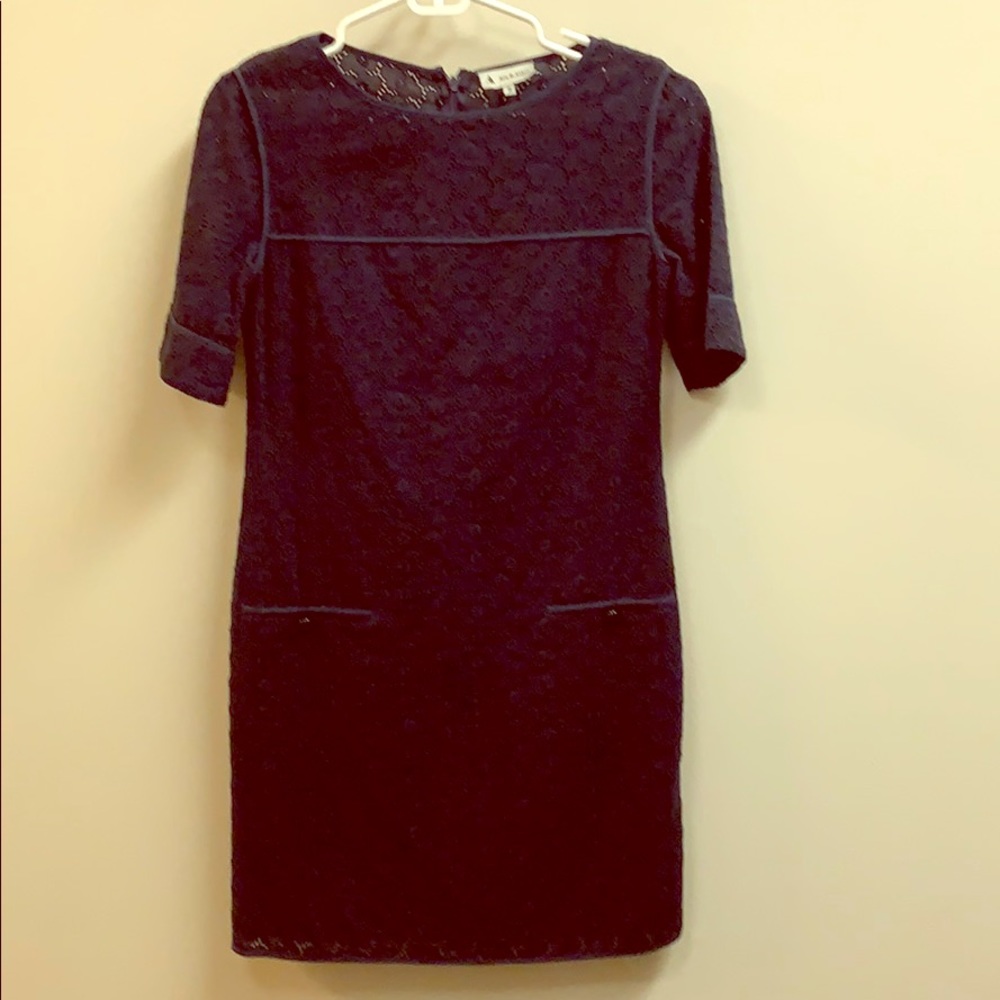 Ava & Aiden Navy Dress